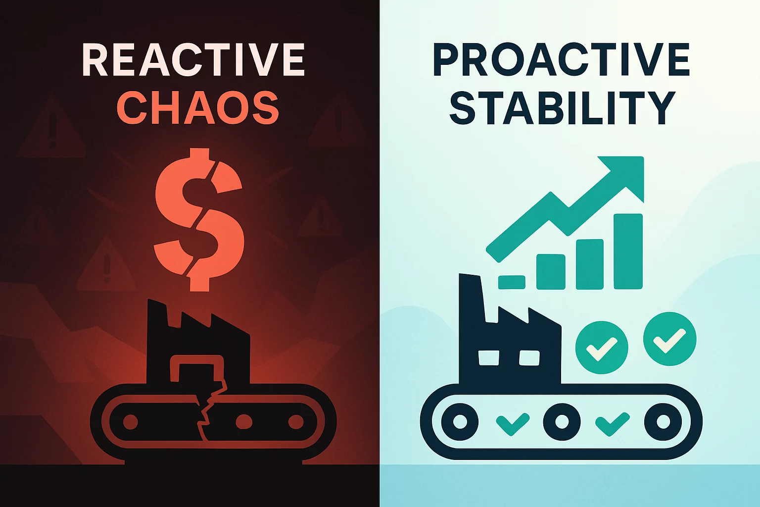 A clean, modern solar module production line in operation.